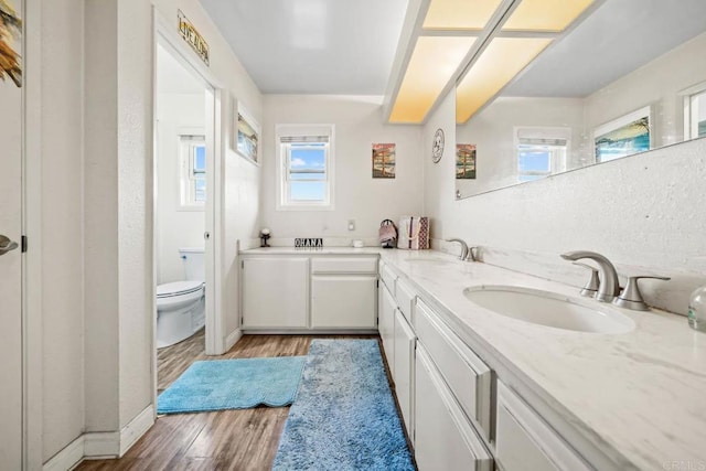 3204 Via Caliente Del Sol, Jamul, CA 91935 - full bath with wood finished floors and double vanity