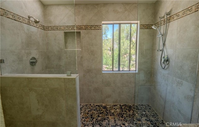 22760 Mountain View Rd, Moreno Valley, CA 92557 - bathroom featuring a walk in shower and plenty of natural light