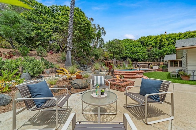 4678 Sun Vly, Del Mar, CA 92014 - view of patio