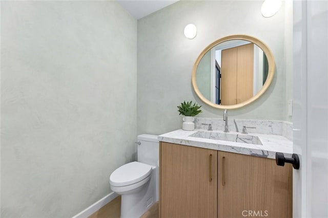 2206 Gates Ave Unit A, Redondo Beach, CA 90278 - half bathroom with vanity and toilet
