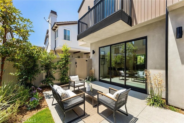 2206 Gates Ave Unit A, Redondo Beach, CA 90278 - patio / terrace featuring outdoor lounge area, a patio, and a gate