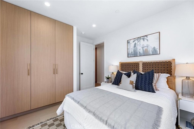 2206 Gates Ave Unit A, Redondo Beach, CA 90278 - bedroom featuring recessed lighting and a closet