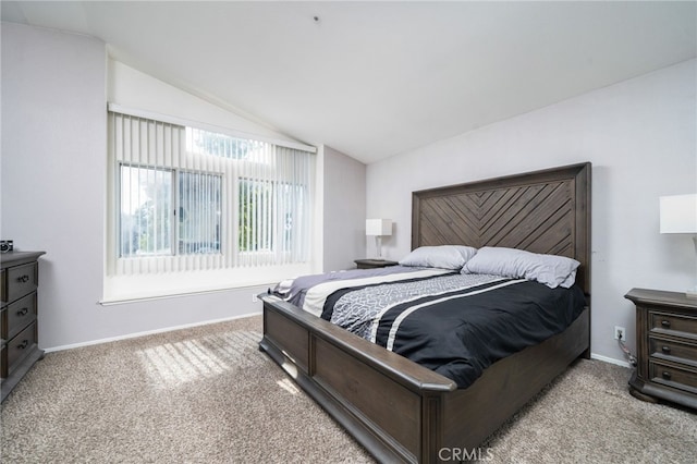 11718 Lucena Ave, Fontana, CA 92337 - bedroom with vaulted ceiling and carpet floors