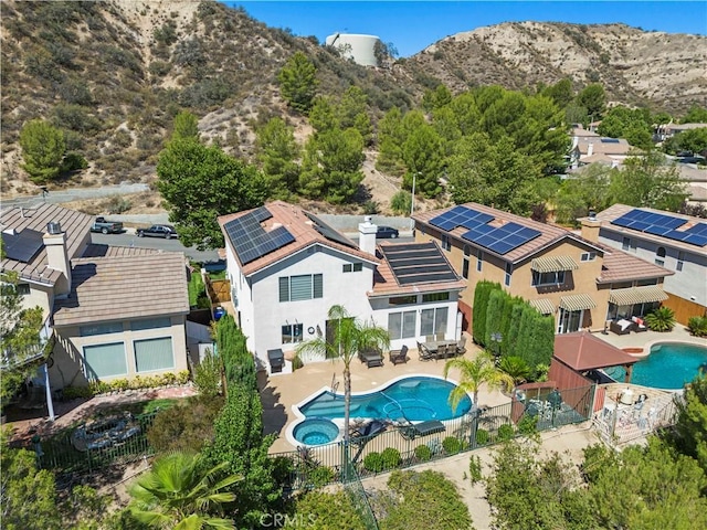 29508 Alyssum Ln, Canyon Country, CA 91387 - drone / aerial view of a mountainous background