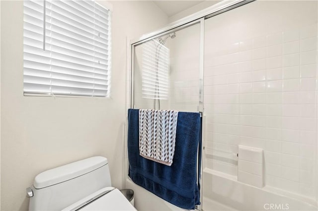 29508 Alyssum Ln, Canyon Country, CA 91387 - full bathroom with toilet and combined bath / shower with glass door