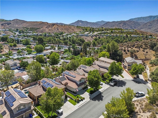 29508 Alyssum Ln, Canyon Country, CA 91387 - aerial view of residential area with a mountain backdrop