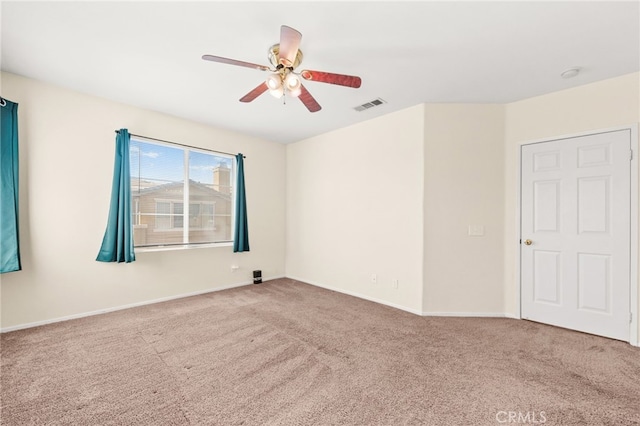 39719 Princeton Way Unit C, Murrieta, CA 92563 - unfurnished room with carpet, ceiling fan, and a smoke detector