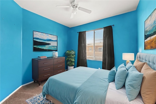 39719 Princeton Way Unit C, Murrieta, CA 92563 - bedroom featuring light colored carpet and a ceiling fan