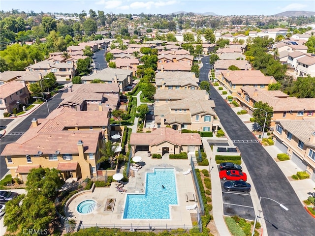 39719 Princeton Way Unit C, Murrieta, CA 92563 - aerial view of residential area featuring a pool