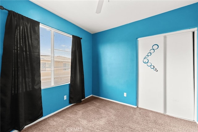 39719 Princeton Way Unit C, Murrieta, CA 92563 - spare room featuring carpet floors and ceiling fan