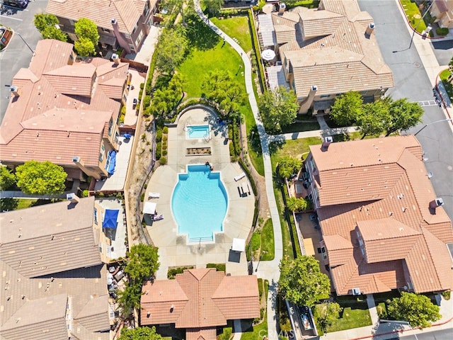 39719 Princeton Way Unit C, Murrieta, CA 92563 - aerial overview of property's location featuring a pool area