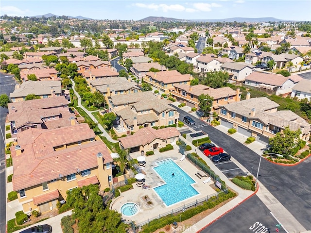 39719 Princeton Way Unit C, Murrieta, CA 92563 - aerial view of residential area with mountains