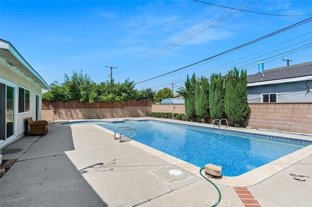 1329 S St Malo St, West Covina, CA 91790 - view of pool with a fenced backyard and a patio