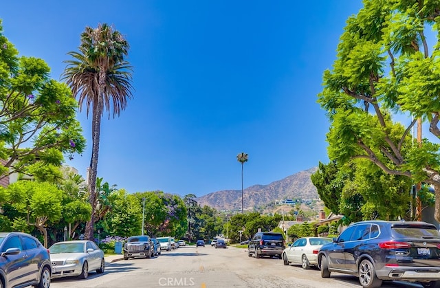 1313 Valley View Rd Unit 103, Glendale, CA 91202 - view of asphalt road with a mountain view