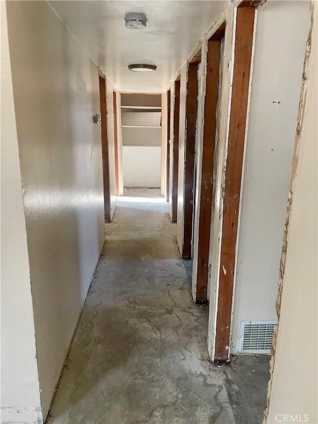2441 Madrone St, Sutter, CA 95982 - hall with concrete floors