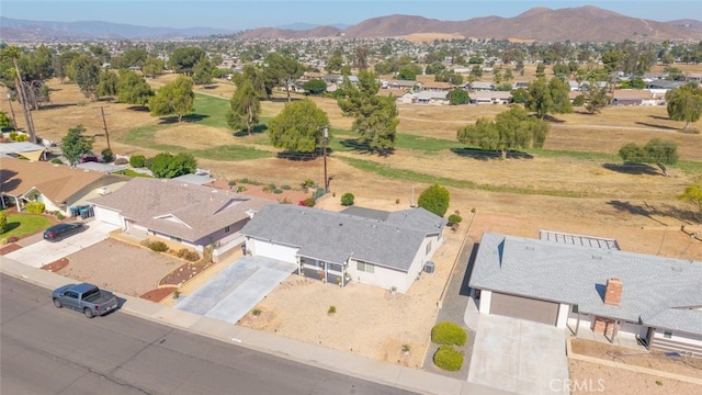 26866 Oakmont Dr, Menifee, CA 92586 - aerial view of residential area with a mountainous background
