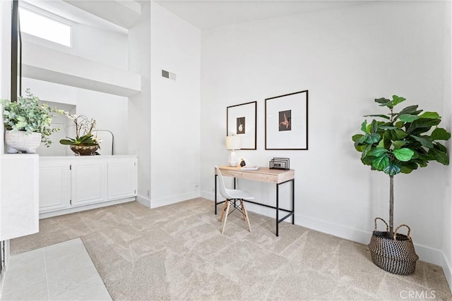 28082 Palmetto Ct, Laguna Niguel, CA 92677 - office with light colored carpet and a towering ceiling