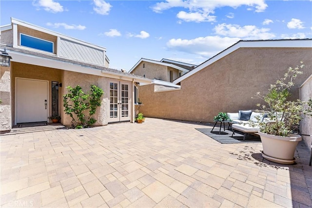 28082 Palmetto Ct, Laguna Niguel, CA 92677 - view of patio / terrace with french doors and an outdoor living space