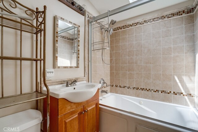 20606 Skouras Dr, Winnetka, CA 91306 - full bathroom featuring vanity and shower / bathtub combination
