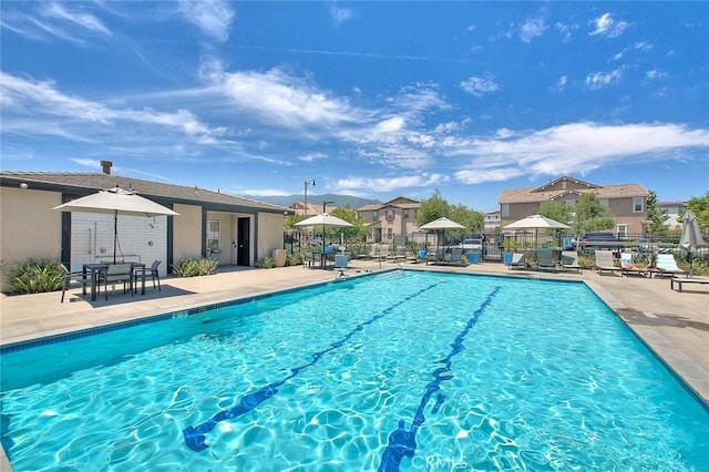 16502 Casa Grande Ave Unit 413, Fontana, CA 92336 - community pool with a patio
