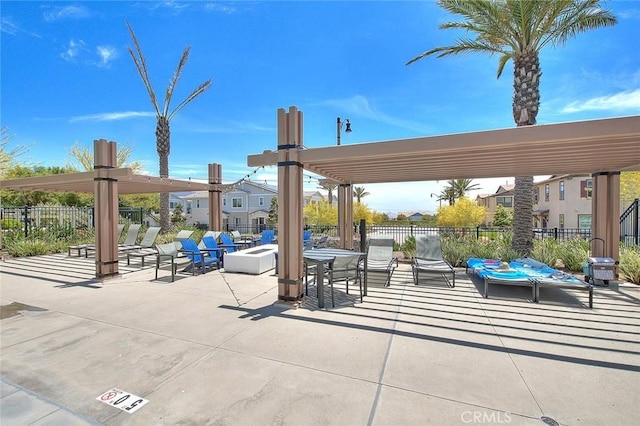 16502 Casa Grande Ave Unit 413, Fontana, CA 92336 - view of community with a patio