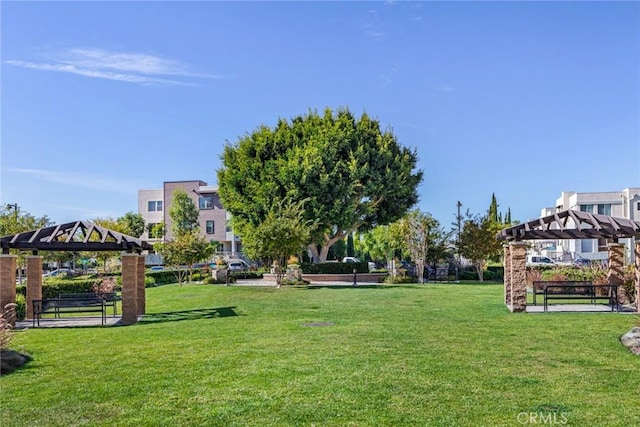 13028 Central Ave Unit 202, Hawthorne, CA 90250 - view of home's community featuring a yard and a gazebo