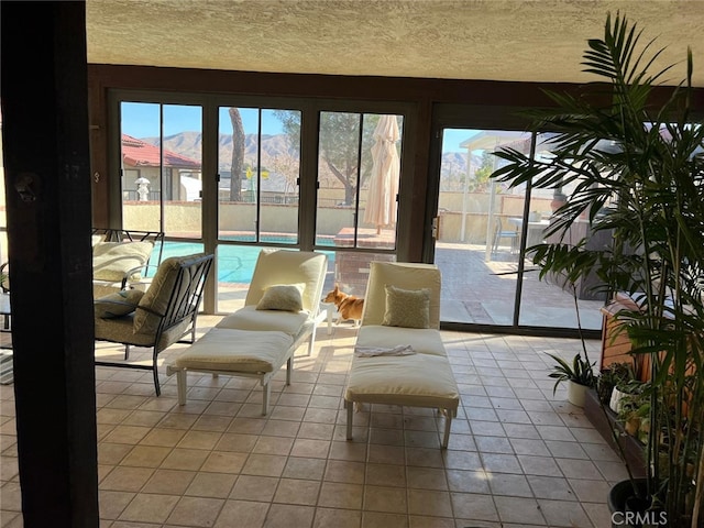 9535 Timberlane Ave, Hesperia, CA 92345 - sunroom with a mountain view