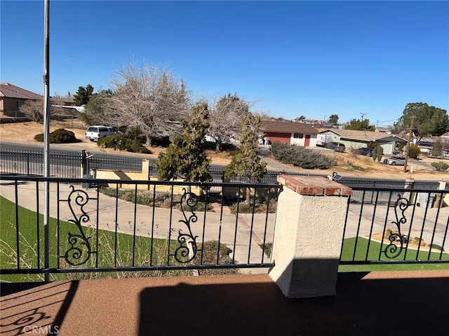 9535 Timberlane Ave, Hesperia, CA 92345 - balcony featuring a residential view