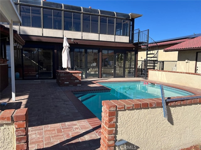 9535 Timberlane Ave, Hesperia, CA 92345 - view of pool featuring a patio