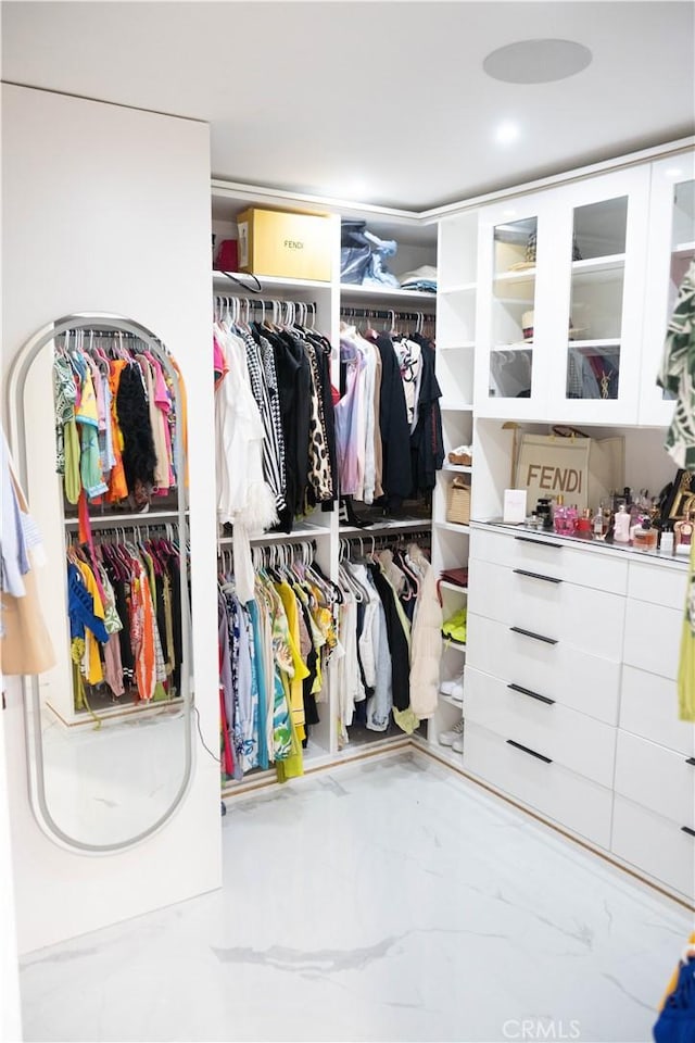 9359 Cecilia St, Downey, CA 90241 - walk in closet with marble finish flooring