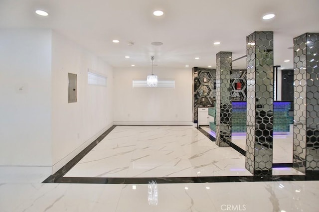 9359 Cecilia St, Downey, CA 90241 - common area featuring recessed lighting and electric panel