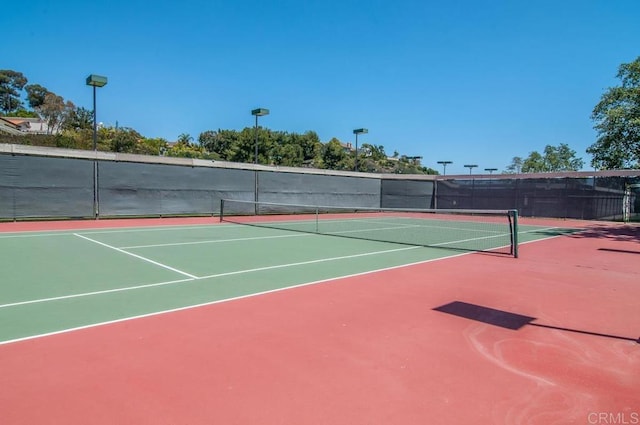 6544 Caminito Northland Ln, Jolla, CA 92037 - view of tennis court with community basketball court