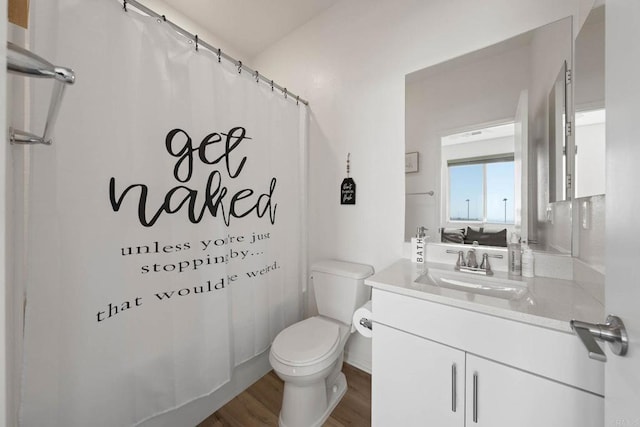 5252 Beachfront Cove St Unit 197, San Diego, CA 92154 - full bathroom with wood finished floors, vanity, and shower / bath combination with curtain