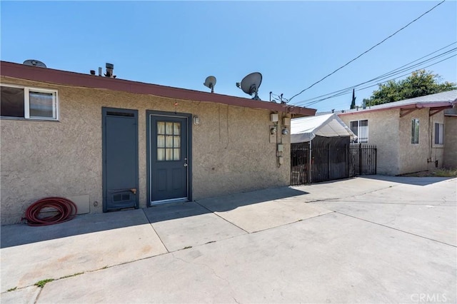 3312 Evelyn Ave, Rosemead, CA 91770 - entrance to property with a patio area and stucco siding