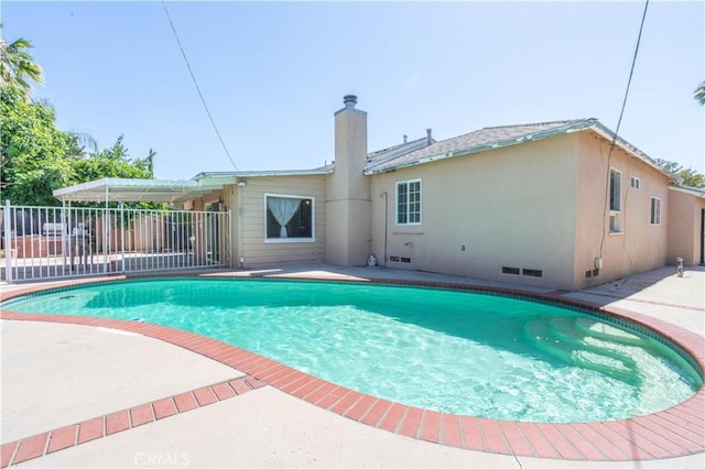 6644 Bothwell Rd, Reseda, CA 91335 - view of swimming pool featuring a patio area