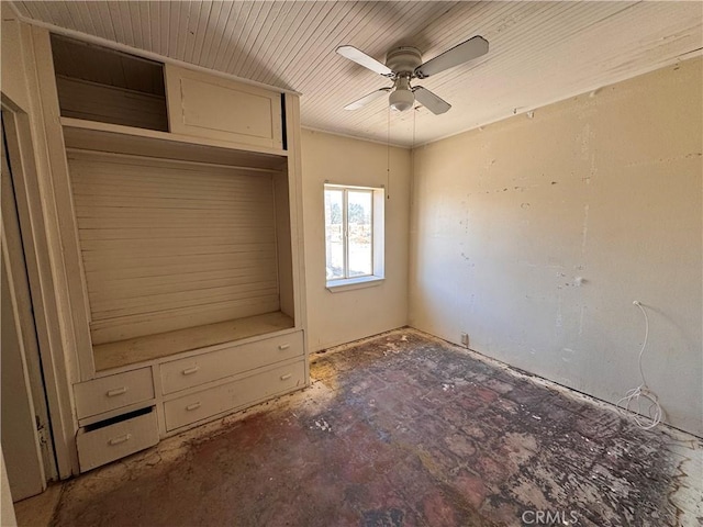 29095 Arrowhead Ave, Barstow, CA 92311 - unfurnished bedroom with a ceiling fan