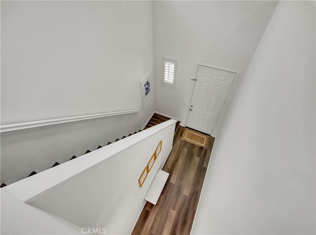 205 W Sparkleberry Ave, Orange, CA 92865 - stairs with wood finished floors