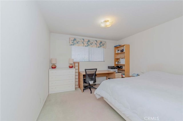 2033 W 169th Pl, Torrance, CA 90504 - bedroom with an office area and light colored carpet