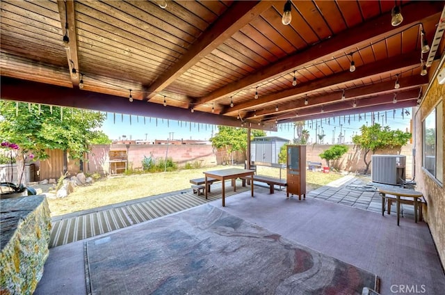 2033 W 169th Pl, Torrance, CA 90504 - fenced backyard featuring a shed and a patio area