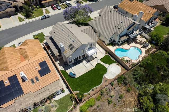 31794 Corte Rosario, Temecula, CA 92592 - aerial view of residential area featuring a pool area
