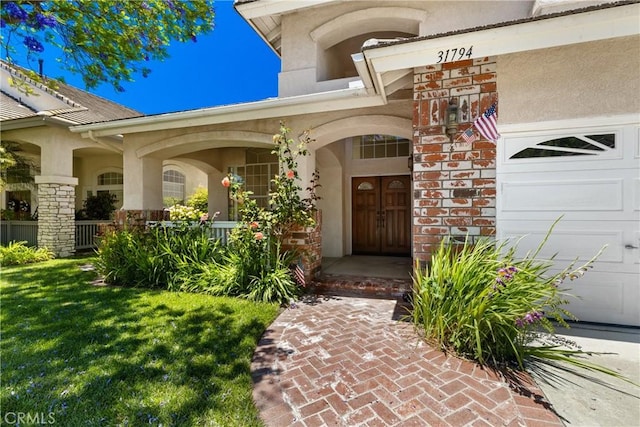 31794 Corte Rosario, Temecula, CA 92592 - doorway to property with stucco siding