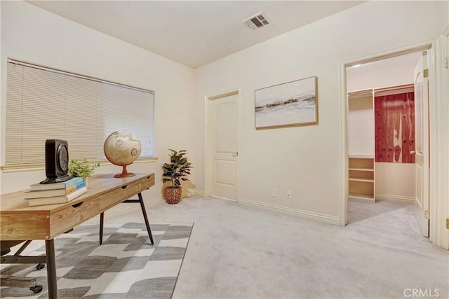 9103 Rancho Real Rd, Temple City, CA 91780 - home office with light carpet and baseboards