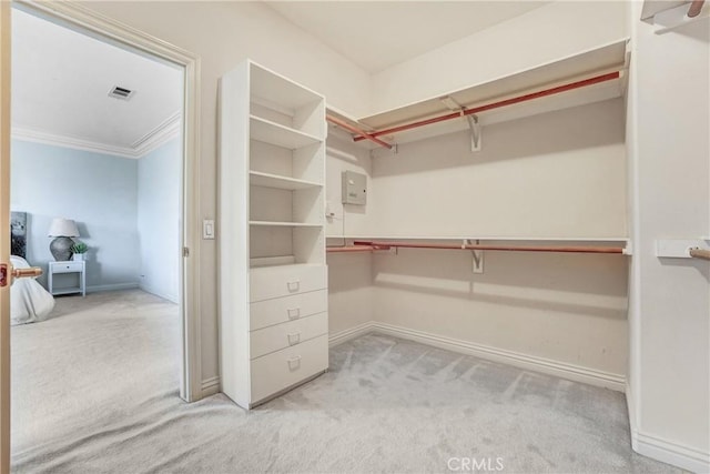 9103 Rancho Real Rd, Temple City, CA 91780 - walk in closet featuring carpet floors