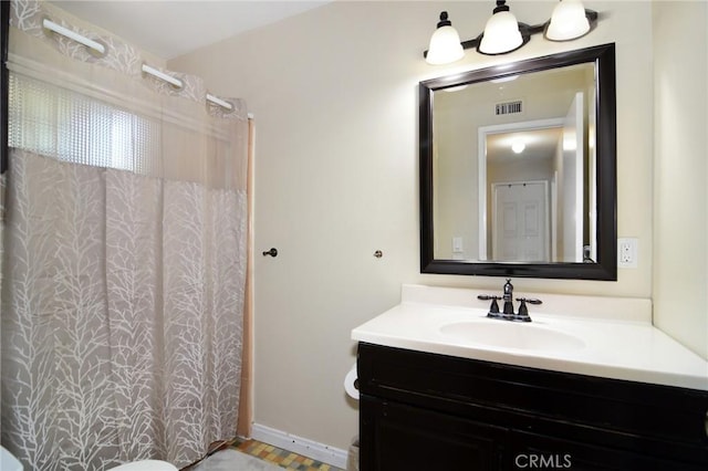 24208 Gilmore St, West Hills, CA 91307 - bathroom with vanity and a shower with curtain