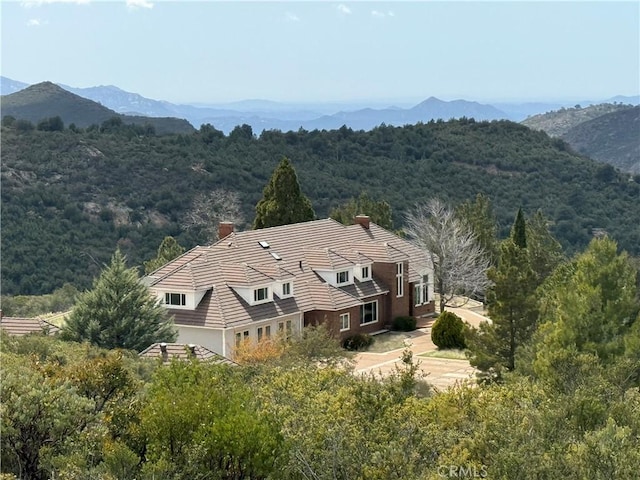 5755 Boulder Creek Rd, Julian, CA 92036 - mountain view featuring a heavily wooded area