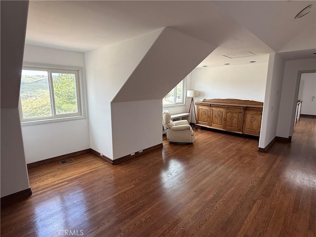 5755 Boulder Creek Rd, Julian, CA 92036 - additional living space featuring plenty of natural light and dark wood-type flooring