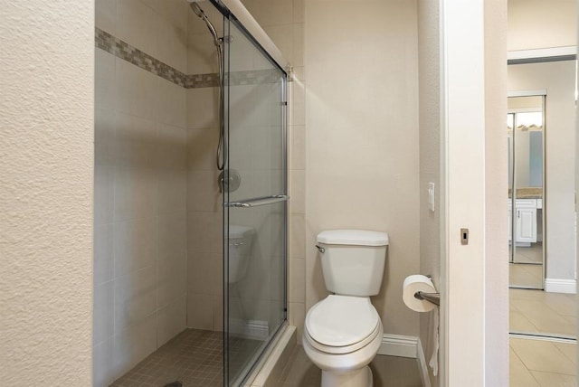 7000 Saranac St Unit 54, La Mesa, CA 91942 - full bath featuring a stall shower and tile patterned floors