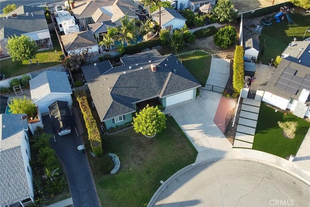 1247 E Marbury St, West Covina, CA 91790 - aerial perspective of suburban area