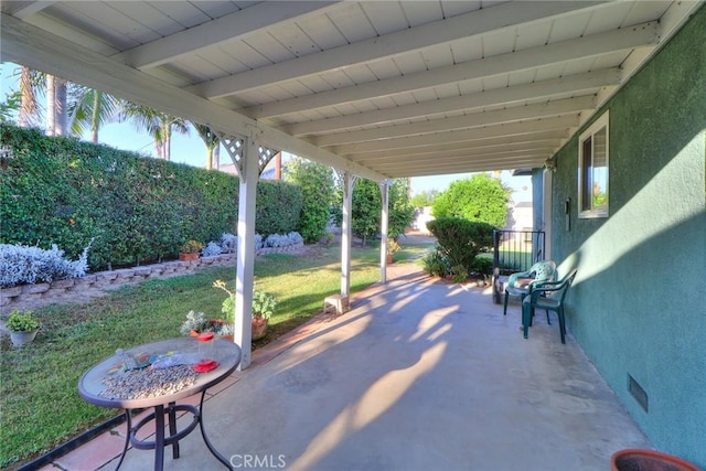 1247 E Marbury St, West Covina, CA 91790 - fenced backyard featuring a patio area