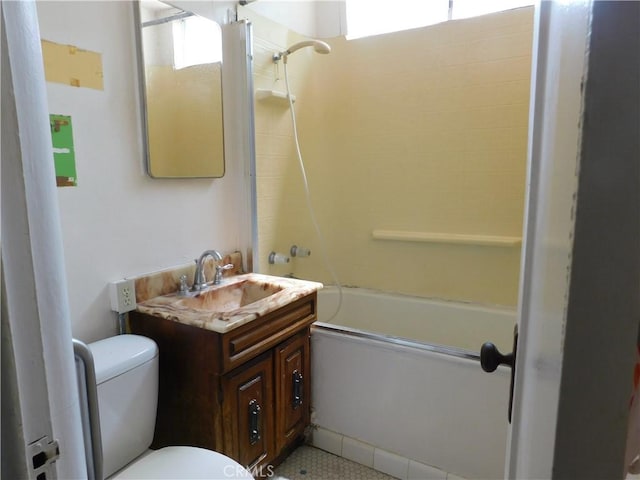 10852 Otsego St, North Hollywood, CA 91601 - full bathroom featuring vanity, bathing tub / shower combination, and healthy amount of natural light